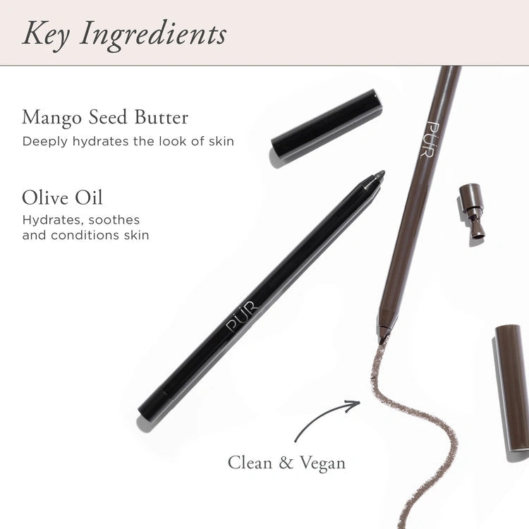 PUR On Point Eyeliner Pencil Brown 0,4g