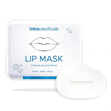 Intraceuticals Rejuvenate Lip Mask (6 pairs) verpakking met hydraterende lipmaskers voor soepele lippen.