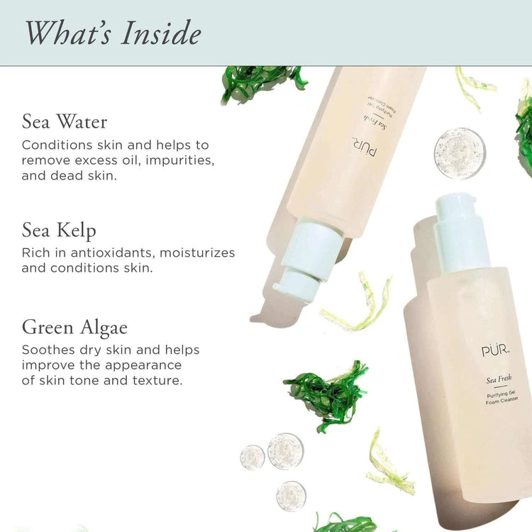 PUR Sea Fresh Purifying Gel Foam Cleanser 150ml
