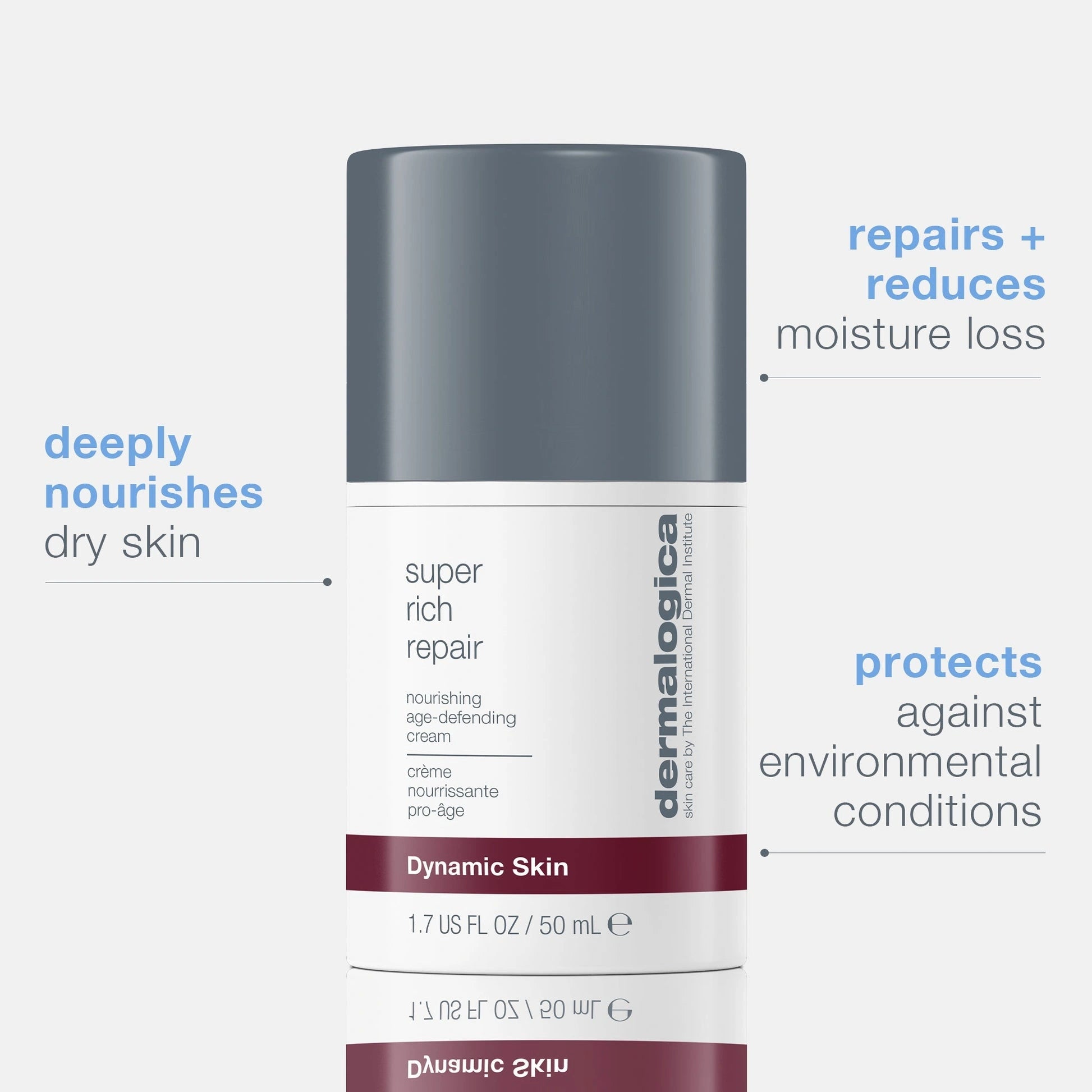 Dermalogica Super Rich Repair Moisturizer 100ml met voedende en versterkende werking voor droge huid.